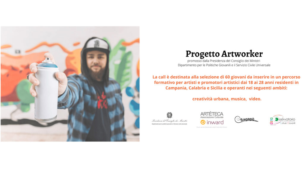 Annunciato il Progetto Artworker - Giovani, Creatività e Lavoro